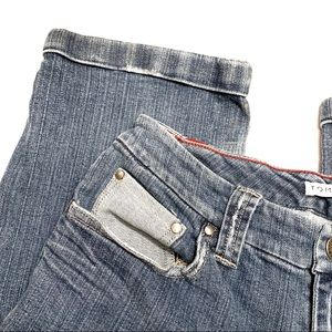 Tommy Hilfiger Jeans - Tommy Hilfiger Cuffed Bottom Capris Tommy Hilfiger Jeans - Tommy Hilfiger Cuffed Bottom Capris